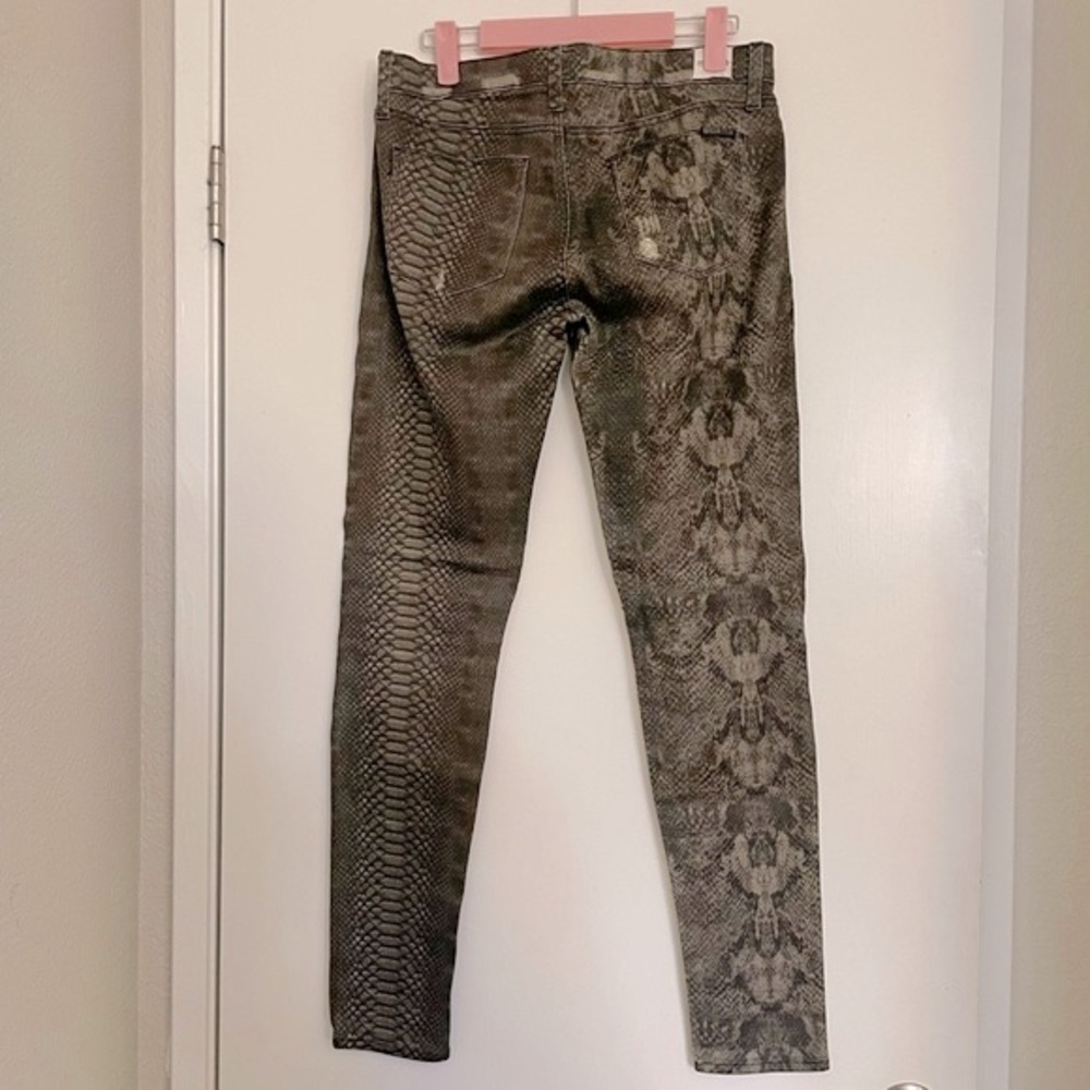 Hudson Krista Python Distressed Jeans - image 5